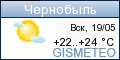 GISMETEO: Погода по г. Чорнобиль