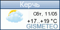 GISMETEO: Погода по г. Керчь