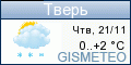 GISMETEO: Погода по г. Тверь