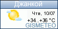 GISMETEO: Погода по г. Джанкой