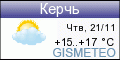 GISMETEO: Погода по г. Керчь